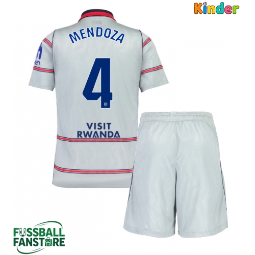 Atletico Madrid Rodrigo Mendoza #4 Replik 3rd trikot Kinder 2026-27 Kurzarm (+ Kurze Hosen)